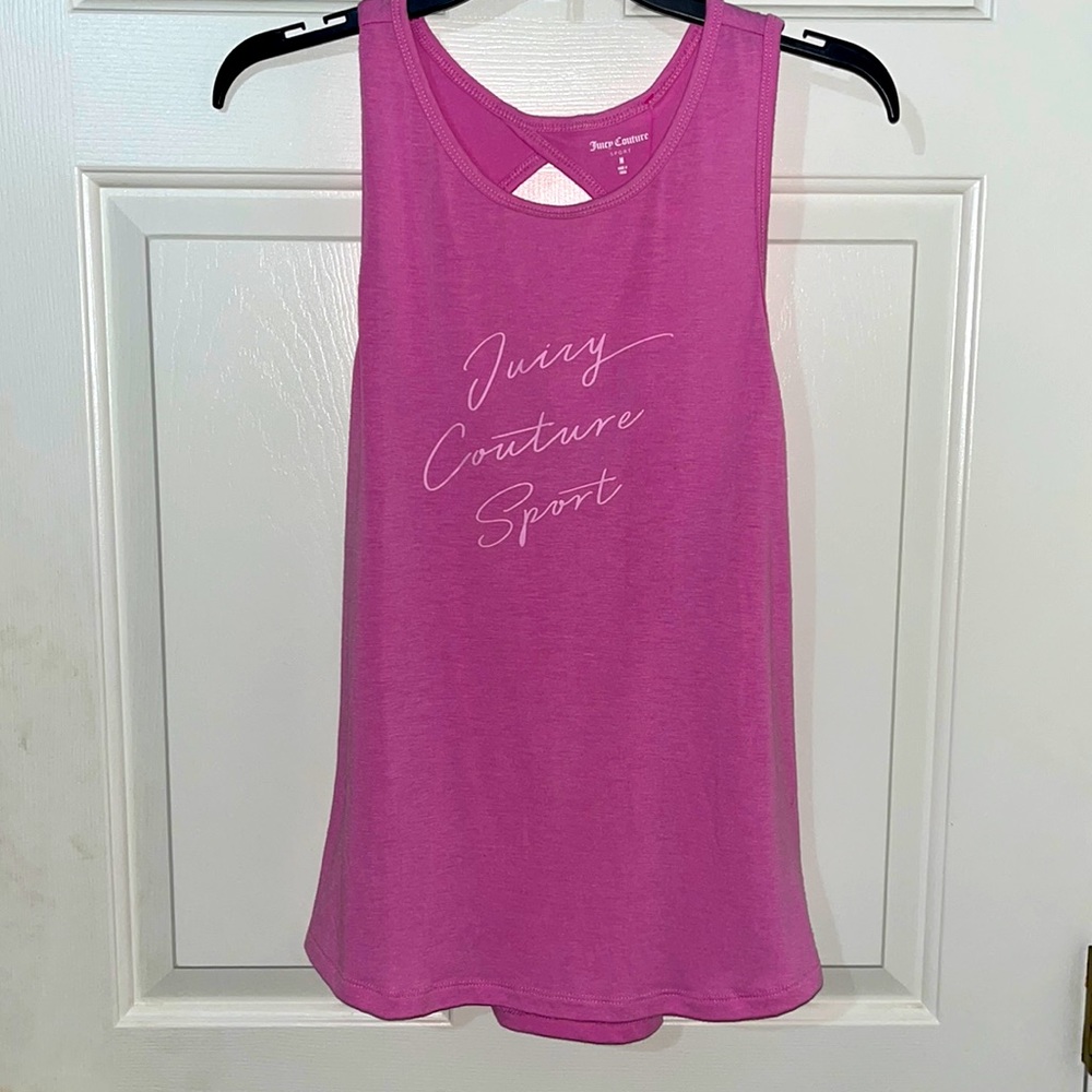 Brand NEW with tags!!! Juicy Couture keyhole twist tank, size medium